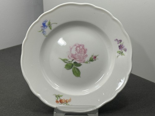 Assiette roses en - assiette, à