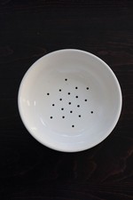 Égouttoir vinage en céramique blanche