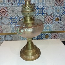 Antique Kerosene Lamp Glass