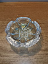 Vintage Jolis Cendrier En Cristal D’Arques Philip Morris Battistoni A Saisir