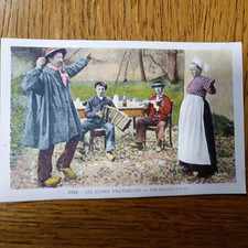 ancienne CPA les scènes villageoises