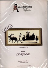 point de croix kit sur lin Le