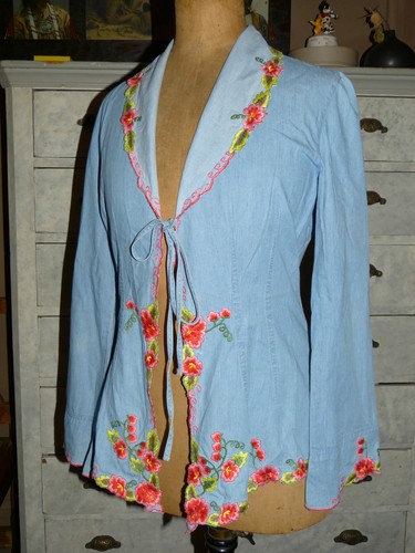 Vvv veste chemise bleue - vvv,