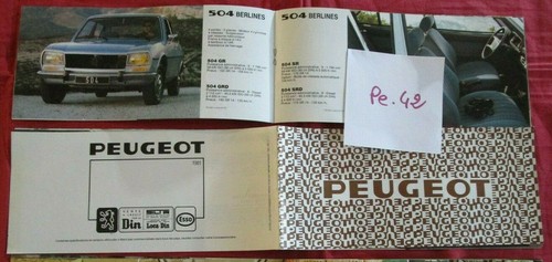 Peugeot catalogue - pe.42, :
