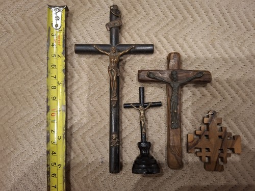 Lot croix crucifix - 4,