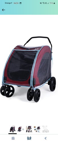Poussette pour chien - poussette,