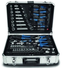 Malette à Outils Pro Complète Bricolage 101 Pieces Chrome Neuf