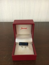 1 bague irisée bleue en cristal de Baccarat  taille : 52