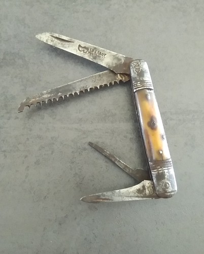 Ancien couteau poche - ancien, de