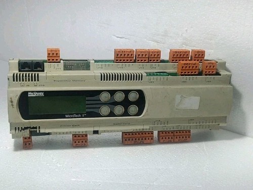 Mcquay carel microtech - carel, ii