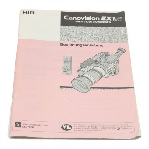 Canovision ex1 caméscope - canovision,
