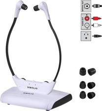 Casque TV sans Fil In-Ear,pour Personnes âgées,simolio SM-823D,Très bon état!!