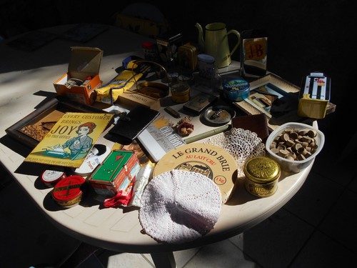 Lot petite brocante vide - brocante,
