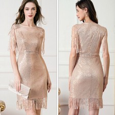 Femme Épissure Maille Sequin