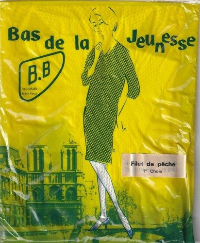 Bas résille naturel - b.b.,