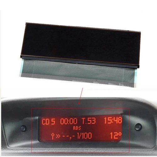 Ecran lcd navigateur radio - lcd,