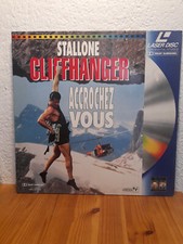 Laser disc video : Cliffhanger
