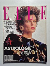 Magazine mode fashion ELLE french #2191 4 janvier 1988 Stephanie de Monaco