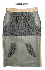 Jupe cuir longue - jupe, mi-longue