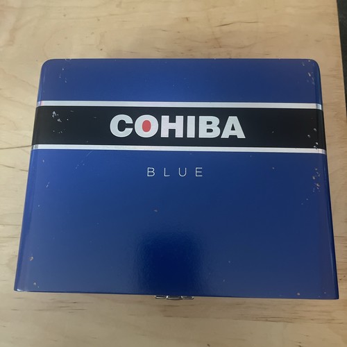 Empty cohiba blue toro - blue, cigar