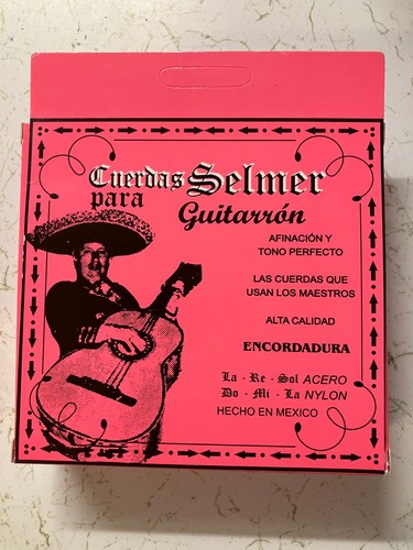 Cuerdas para guitarron selmer - cuerdas,