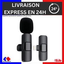 Micro Cravate sans fil pour iPhone, à Clipser, Plug-Play, Réduction du bruit