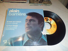 VINYLE 45T ALAIN BARRIERE LA FOIRE AU COEUR  /   4 TITRES PN2  LANGUETTE