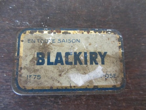 Boite tôle cachou blackiry - en,
