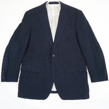 Blazer homme Gant bleu marine 100 % lin taille 52 ou L