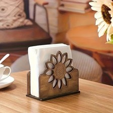 Porte-serviettes en bois pour