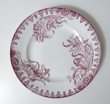 Terre de fer assiette plate IRIS Ste Amandinoise