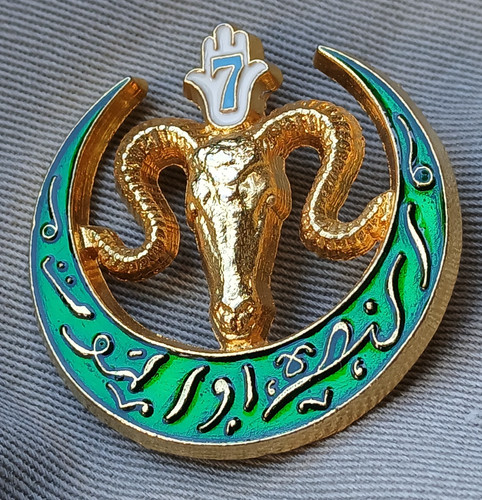 Insigne militaire 7 rta - 92,