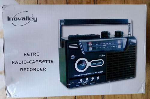 Inovalley retro radio cassette - inovalley, radio-cassette