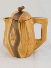 VALLAURIS GRANDJEAN JOURDAN Cafetiere verseuse imitation bois