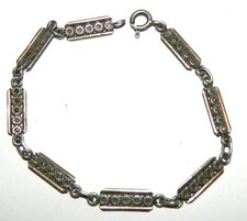 joli bracelet en argent début