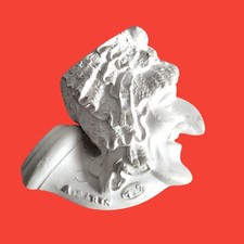 Pipe ancienne terre cuite 19° siècle Gambier n° 712 caricature Mathieu Molé