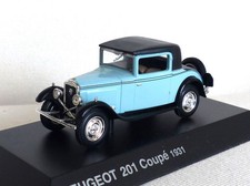 PEUGEOT 201 COUPE 1931 - NOREV HACHETTE 1/43