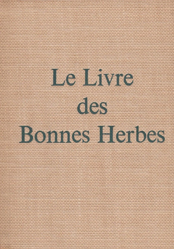 Livre des bonnes - des,