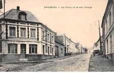 62 - n°73110 - MAROEUIL - La Poste et la Rue Pimpe - Carte peu courante