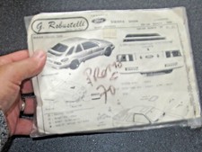 TRANSKIT ROBUSTELLI Ford  Sierra USINE  500Kms Monza 1986 base solido