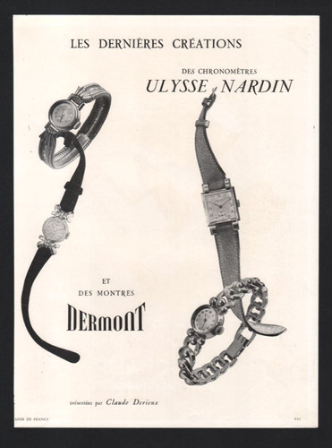 Publicité montre ulysse - publicité,