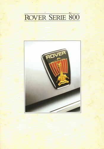 Brochure rover 820 - ▄▀▄,