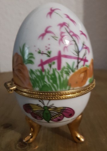 Oeuf porcelaine vintage - oeuf,