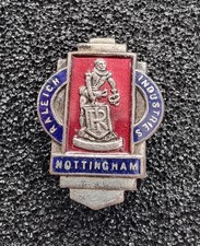 Raleigh Knopf Moto Émaillé