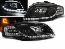 Paire de feux phares Audi A4 B7 04-08 Daylight led LTI noir cligno led