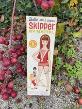 Boîte Mattel poupée mannequin SKIPPER brunette #0950 circa 1963 sortie grenier !