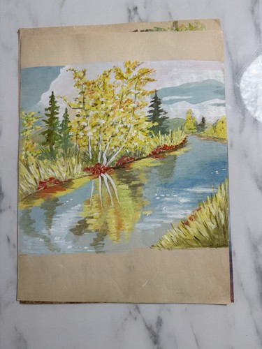 Lot peintures gouache - 4,