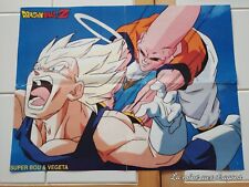 Grand Poster Dragon Ball Z Card Goku Buu Vegeta Buuhan mangas vintage