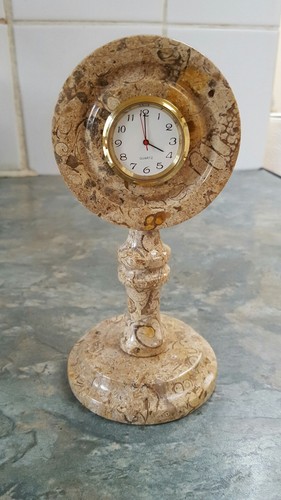 Horloge décorative marbre