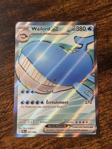 Carte pokémon wailord ex - carte,